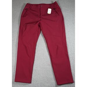 Tesla Pants Mens XL Red Performance Progressive Sports‎ Gear 34x30 NWT